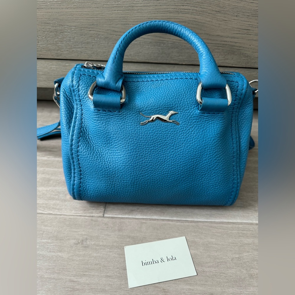 Bimba y Lola Crossbody blue bag